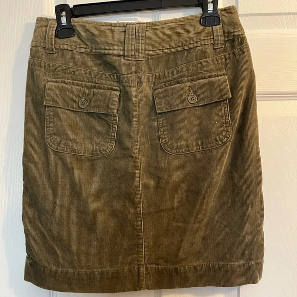 Jacob  Connection y2k women mini skirt 3 4 corduroy light brown - Picture 4 of 7
